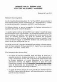 Courrier CSRH...