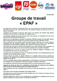 Communiqué interfédéral sur la 