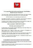 Ile de la Réunion, tract de Saint Matthieu