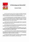 GT Informatique - 3 février 2017