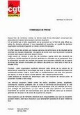 DNRED...communiqué de presse de la CGT Douanes