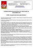 Compte-rendu CHSCT 33 - 4 novembre 2016
